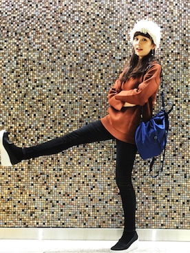 「murua」｜山野ゆりさん（レディース・161cm）の秋コーディネート