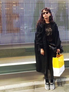 山野ゆりさん（レディース・161cm）の春コーディネート