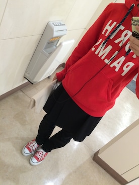 「アイテム（クラッチバッグ）」を使った、Junさん（メンズ・168cm）の冬コーディネート