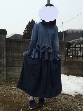  YUMIさん（レディース・158cm）の冬コーディネート