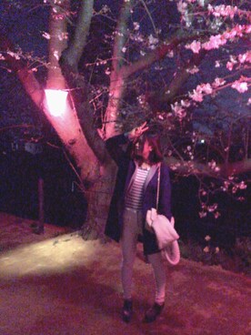 「GRL（グレイル）のアイテム（デニムジャケット）」を使った、Hatoriさん（レディース・159cm）の春コーディネート