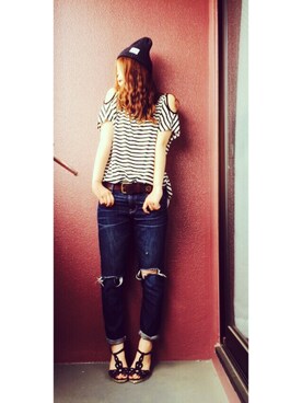 Linaさん（レディース・167cm）の夏コーディネート