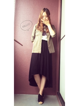 Linaさん(レディース・167cm)の夏コーディネート