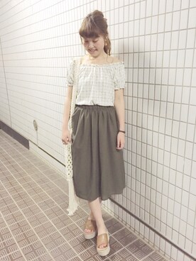 MIYUKIさん（レディース・155cm）の春コーディネート