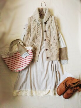 ふうさん(レディース・170cm)の冬コーディネート