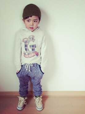 bonnさん（キッズ・110cm）の春コーディネート