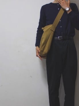 「ベーリング」｜けんぞうさん（メンズ・173cm）の春コーディネート