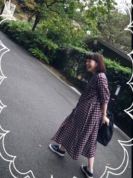 honamiさん（レディース・159cm）の秋コーディネート