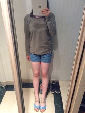 「SODAのアイテム」を使った、LUVSuSaNさん（レディース・163cm）の春コーディネート