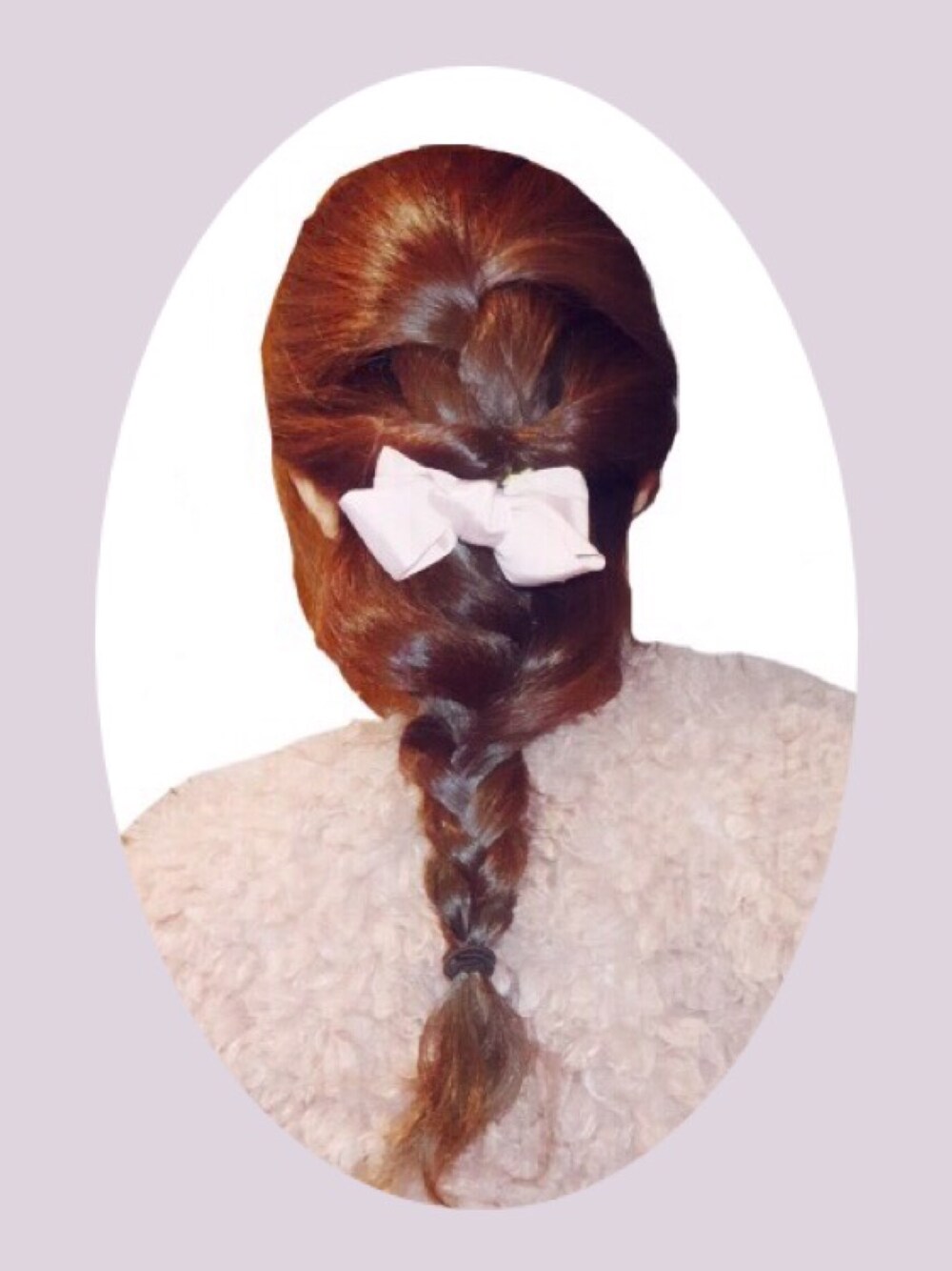 「ヘアアレンジ」｜「へああれんじのアイテム（バレッタ/ヘアクリップ、ピンク系）」を使った、aiさん（レディース・158cm）の冬コーディネートの1枚目の写真