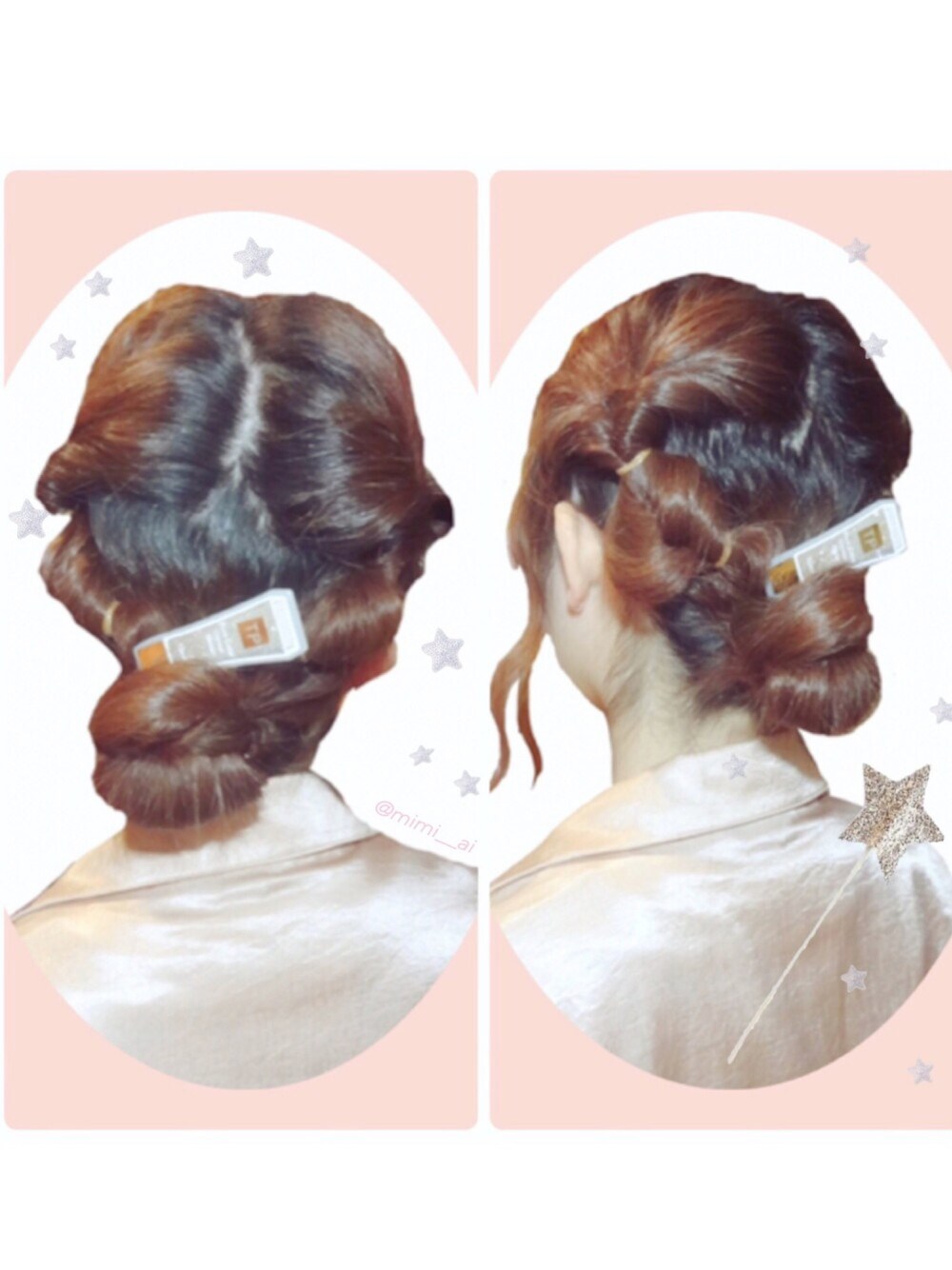 「シアタープロダクツ(THEATRE PRODUCTS)、ヘアアレンジ、ヘアアクセ、ヘアメイク、ヘアースタイル、バレッタ」｜「THEATRE PRODUCTSのアクリルリップグロス ヘアクリップ（バレッタ/ヘアクリップ、ホワイト系）」を使った、aiさん（レディース・158cm）の春コーディネートの1枚目の写真