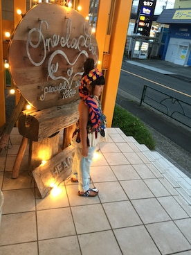 「BOOFOOWOO」｜@ayn@さん（キッズ・125cm）の夏コーディネート