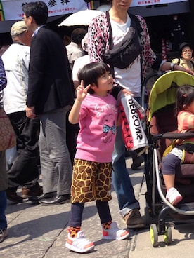 nonoさん（キッズ・100cm）の春コーディネート