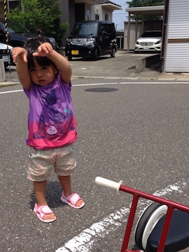 「VANANA（バナナ）のアイテム」を使った、nonoさん（キッズ・100cm）の夏コーディネート