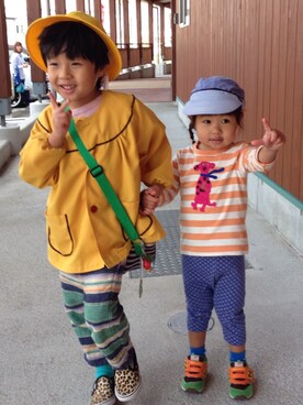 nonoさん（キッズ・110cm）の秋コーディネート