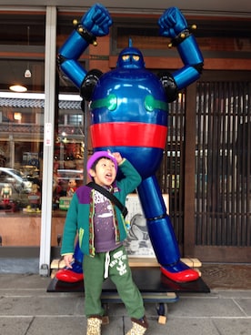 「BOOFOOWOO」｜nonoさん（キッズ・110cm）の春コーディネート