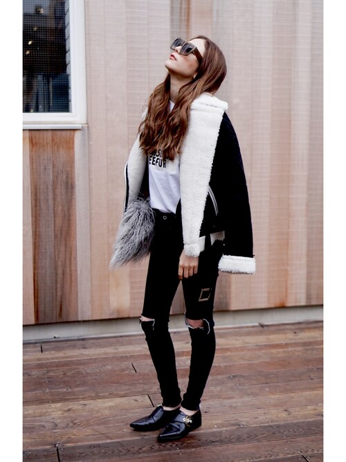 #1 カジュアルもフェミニンも着こなす私服