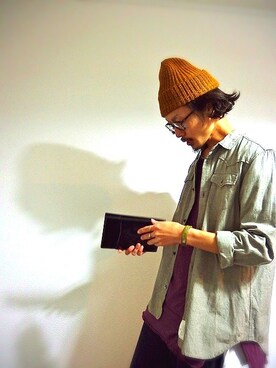 「乱痴気（ランチキ）のアイテム（トップス）」を使った、shoushouさん（メンズ・170cm）の冬コーディネート