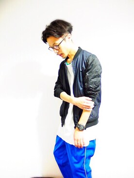 「色違いで持ってます。」｜shoushouさん（メンズ・170cm）の冬コーディネート