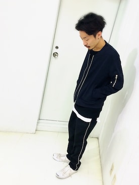「色違いで持ってます。」｜shoushouさん（メンズ・170cm）の冬コーディネート