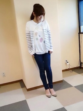 「Wordtrobe（ワードトローブ）のアイテム」を使った、✿Y✿さん（レディース・162cm）の春コーディネート