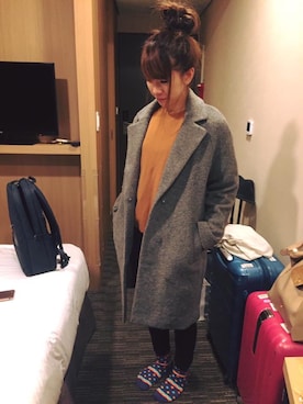「WOWSTYLE（WOWSTYLE）のアイテム」を使った、mumu0812さん（レディース・160cm）の秋コーディネート