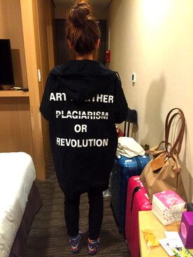 「WOWSTYLE（WOWSTYLE）のアイテム」を使った、mumu0812さん（レディース・160cm）の秋コーディネート