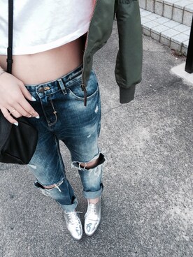 YURI NAKAMURAさん(レディース・158cm)の春コーディネート