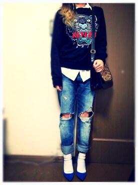 YURI NAKAMURAさん（レディース・158cm）の春コーディネート