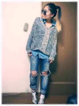 YURI NAKAMURAさん(レディース・158cm)の春コーディネート