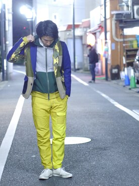 「NIRAME.CO（ニラメッコ）のアイテム（ジャケット/アウター）」を使った、NIRAME.COさん（メンズ・176cm）の冬コーディネート