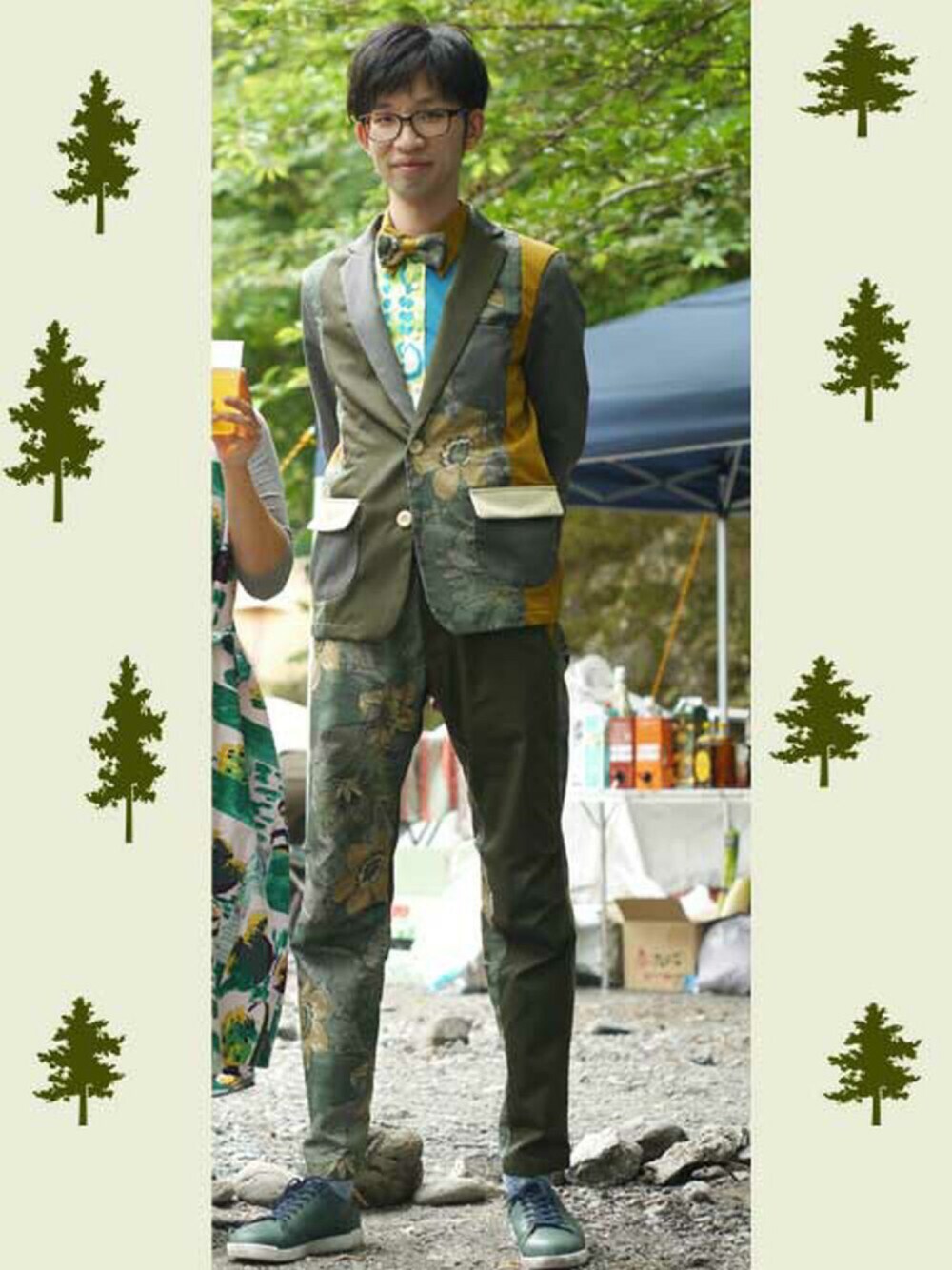 その他のラッピングキット、その他のラッピングキットを着用したメンズの夏コーディネートの1枚目の写真