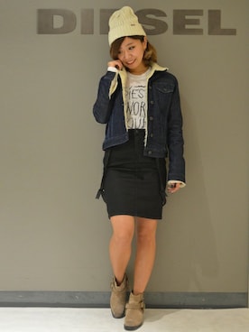 ケロロちゃんさん（レディース・163cm）の冬コーディネート