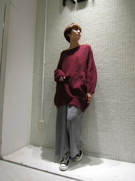 momoさん（レディース・162cm）の秋コーディネート