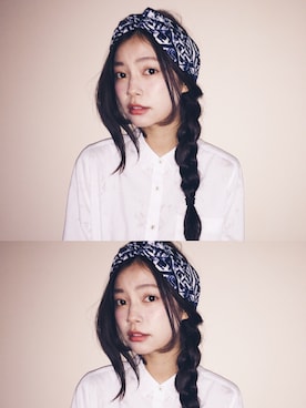 「override 」｜阿久津ゆりえさん（レディース・167cm）の冬コーディネート