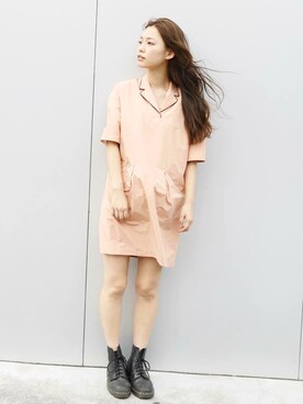 「Y.M.WALTS（ワイエムウォルツ）のアイテム」を使った、阿久津ゆりえさん（レディース・167cm）の夏コーディネート