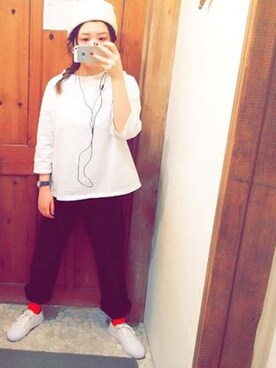 「orange」｜mさん（レディース・154cm）の冬コーディネート