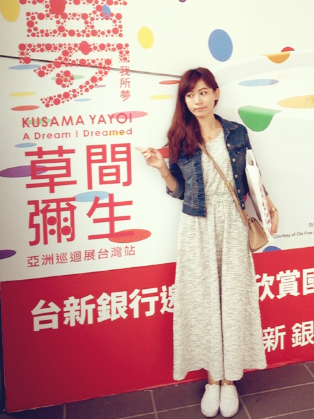 「PAZZOのアイテム（ワンピース、ホワイト系）」を使った、LCさん（レディース・158cm）の春コーディネートの1枚目の写真