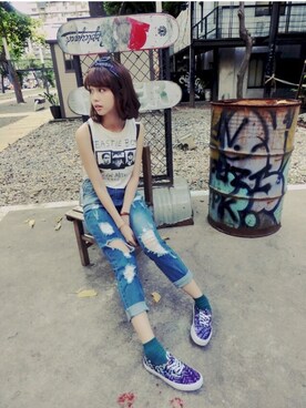 荳荳さんのコーディネート