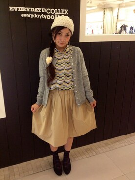 unoさん（レディース・153cm）の秋コーディネート