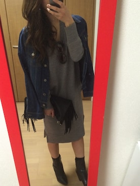 ☺︎rii☺︎さん（レディース・162cm）の春コーディネート