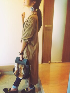 ☺︎rii☺︎さん（レディース・162cm）の秋コーディネート