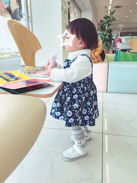 aniiさん(キッズ・80cm)の冬コーディネート