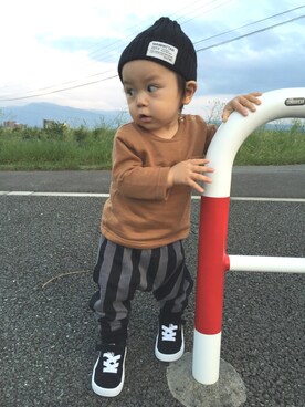 hayatenさん（キッズ・80cm）の秋コーディネート