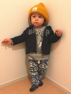 hayatenさん（キッズ・80cm）の秋コーディネート