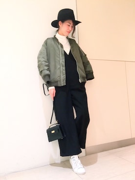 「スタンスミス」｜akane ohiraさん（レディース・163cm）の秋コーディネート