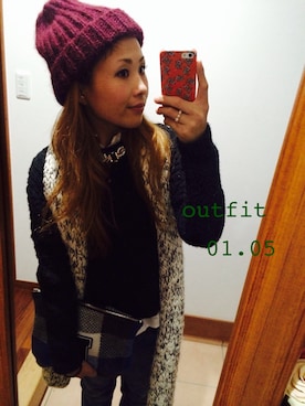 HIROMI  さん（レディース・162cm）の冬コーディネート