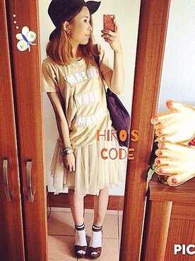 HIROMI  さん（レディース・162cm）の夏コーディネート