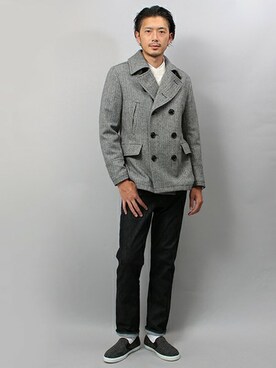 デニムパンツを使った 渡部篤郎 の人気ファッションコーディネート Wear