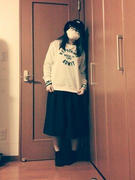 ななさん（レディース・158cm）の冬コーディネート